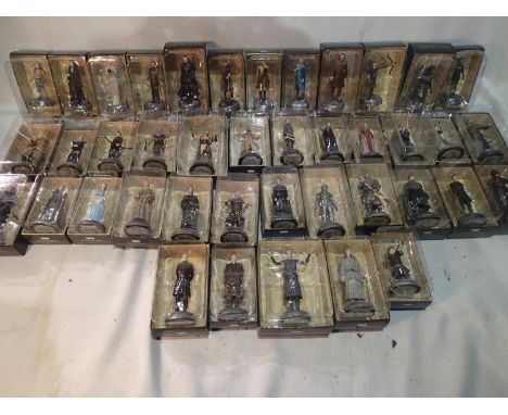 Selection of 41 boxed Eaglemoss HBO Game of Thrones figurines appearing in excellent condition. UK P&amp;P Group 2 (£20+VAT f