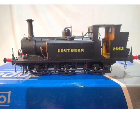 O gauge Dapol 110734, Terrier tank, 2662, Southern black, near mint, boxed. UK P&amp;P Group 1 (£16+VAT for the first lot and