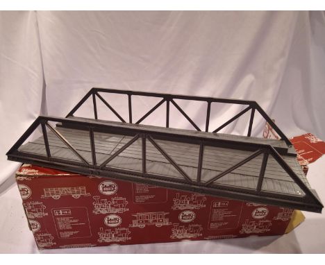 G scale L.G.B 50600, Girder bridge, 450 mm long, excellent condition, wear to box. UK P&amp;P Group 1 (£16+VAT for the first 