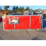 Heavy Duty Storage Shelter 30'W x 85'L x 15' H P/No 308515R
