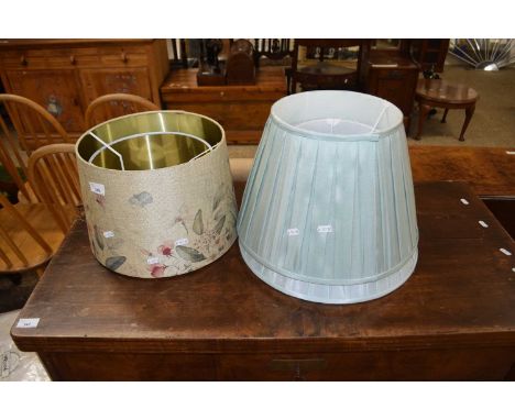 A group of four various light shades
