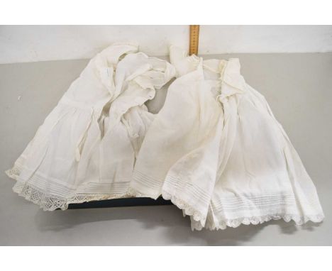 Two vintage Christening gowns