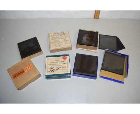Box of Magic Lantern slides
