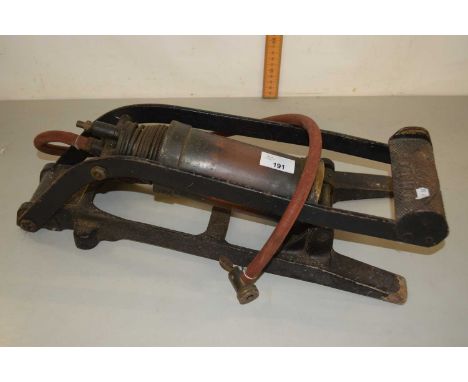 A Dunlop vintage foot pump
