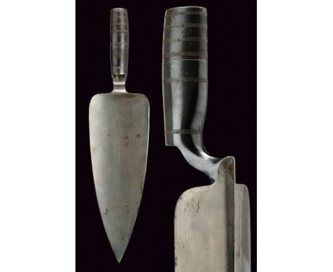A 1873 Model Springfield Trowel Bayonet dating: third quarter of the 19th Centuryprovenance: USAWide, double-edged blade, the