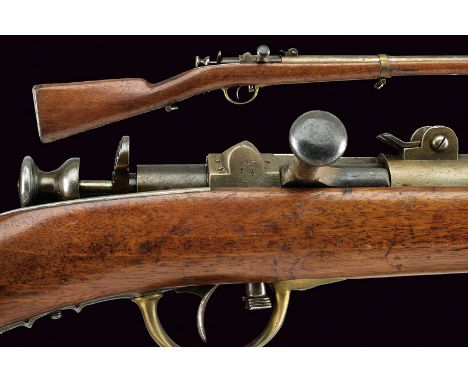 A 1867 model Carcano artillery rifle dating: third quarter of the 19th Centuryprovenance: Kingdom of ItalyRound, rifled, 18 m