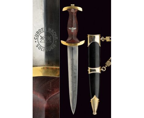 A chained NSKK Marine Officer Dagger dating: second quarter of the 20th Centuryprovenance: GermanyStraight, double-edged blad