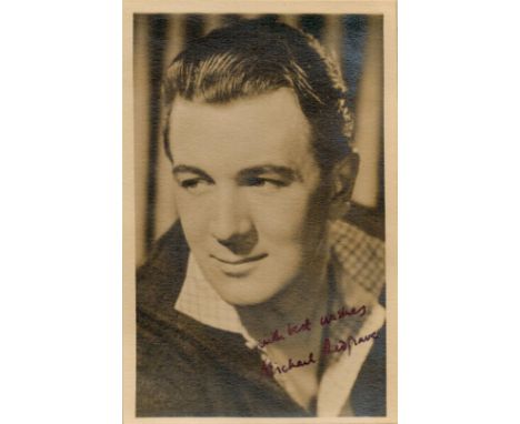 Michael Redgrave signed 6x4inch vintage photo.  Good condition . All autographs come with a Certificate of Authenticity. We c