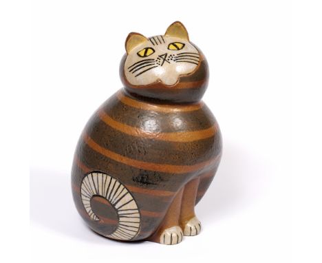 Lisa Larson (b.1931) for Gustavsberg Maxi-Katt, circa 1965 from the 'Zoo' range impressed 'Gustavsberg, Sweden' 35cm high.