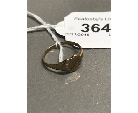 9CT GOLD RING 1.2G