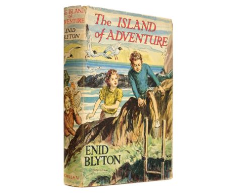 Blyton (Enid). The Island of Adventure, with Illustrations by Stuart Tresilian, first edition, Macmillan &amp; Co., 1944, bla