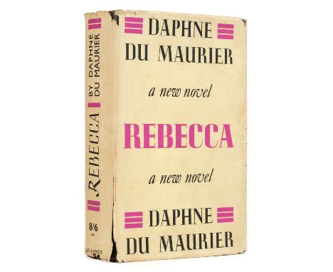 Du Maurier (Daphne). Rebecca , 1st edition, 1938, spotting (mainly to first few leaves and margins), stitching strained, fron