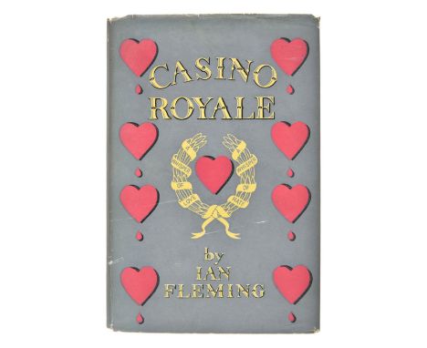 Fleming (Ian). Casino Royale, 1st edition, 2nd impression, 1953, occasional minor spotting, original cloth, dust jacket (with
