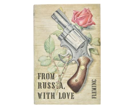 Fleming (Ian). From Russia with Love, 1st edition, 1957, a few light spots front and rear, original cloth, professionally res