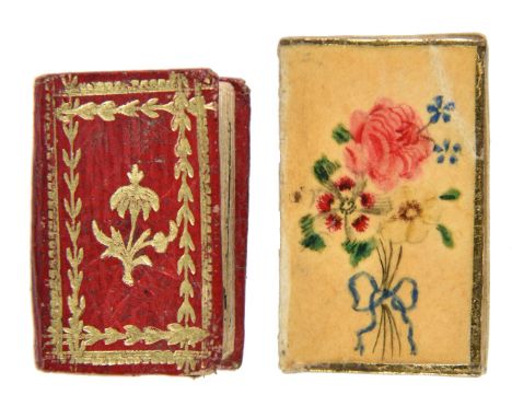 Miniature Books. Les Petits Montagnards , Année 1822, Paris: Marcilly, [1821], vignette title-page, eight full-page letterpre