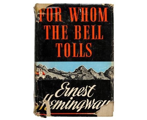 Hemingway (Ernest). For Whom the Bell Tolls, 1st edition, Charles Scribner, New York, 1940, first issue with letter 'A' to co