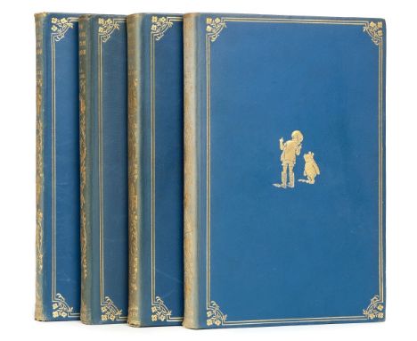 Milne (A. A.). Winnie-the-Pooh, 1st deluxe edition, Methuen, 1926, numerous black &amp; white illustrations by Ernest H. Shep