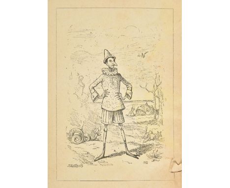 Collodi (Carlo, pseudonym of Carlo Lorenzini). Le Avventure di Pinocchio. Storia di un Burattino, 1st edition, Florence: Feli