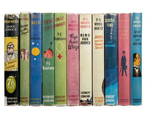 Wodehouse (P.G.) Quick Service, 1940; Money in the Bank, [1947], Full Moon, [1947], Spring Fever, [1948], Uncle Dynamite, [[1