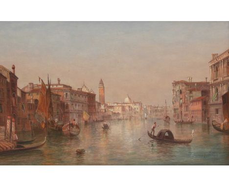Alfred Pollentine (1836-1890)The Grand Canal, Venicesigned 'A Pollentine' l.r., oil on canvas40.5 x 60.5cmCondition Reportove