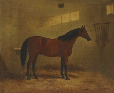 Edwin Brown (1814-1891)'Newminster', winner of the St Leger, 1851'inscribed 'Newminster 1857' verso, and inscribed in pencil 