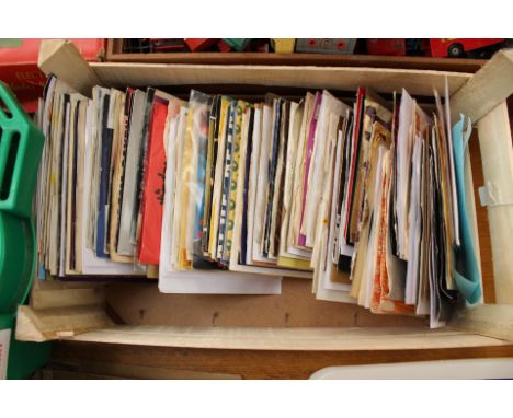  One hundred and ten plus 7 inch singles, The Beatles, The Who, Rolling Stones, Numan, Bush 