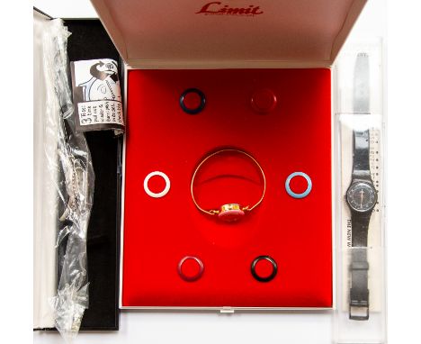A Limit interchangeable bezel collection, a Swatch watch and a dress watch (3)