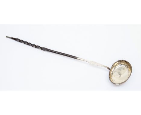 George III Newcastle horn handled ladle A/F