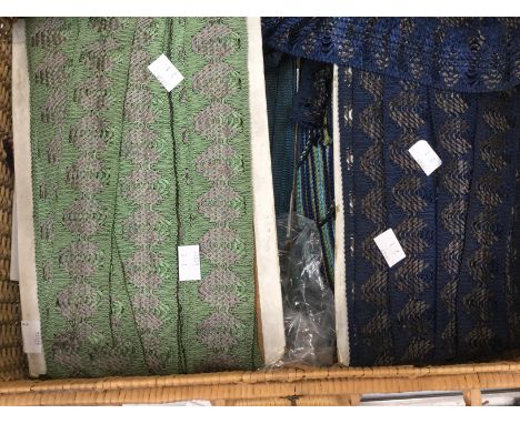 A collection of vintage braiding in an assortment of designs and collars, some with original labels on!! probably from Britis