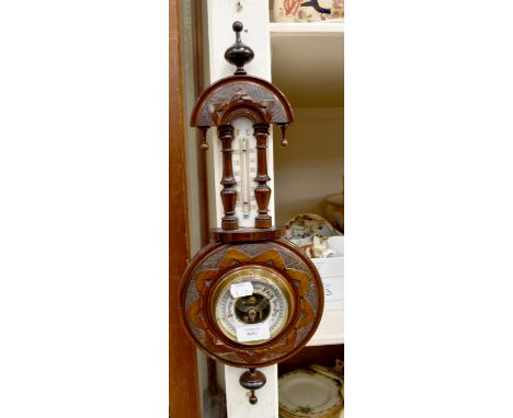 Early 20th Century Edwardian barometer wall hanging
