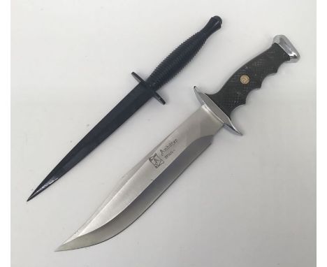 Bowie Knife with Sheath  Big Hunting Knife USA - Perkin Knives