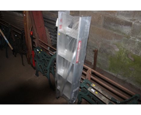 An, as new, aluminium ladder
