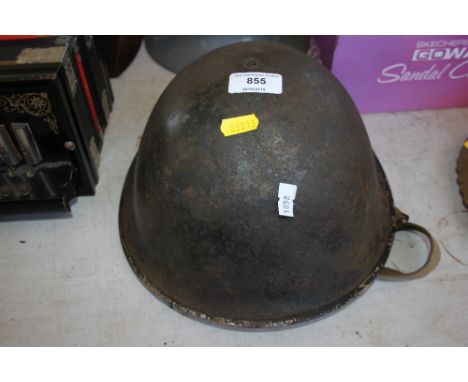 A British helmet 