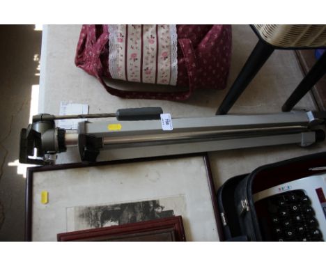 A camera tripod