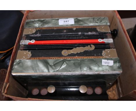 A Viceroy accordion in box