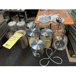 Lot de (10) contenants