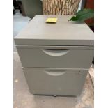 Petit classeur sur roues 2 tiroirs