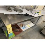 MKE Table de travail acier inox # ECTC 72 X 30 -NEUVE