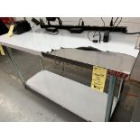 MKE Table de travail acier inox # ECTC 72 X 24 -NEUVE