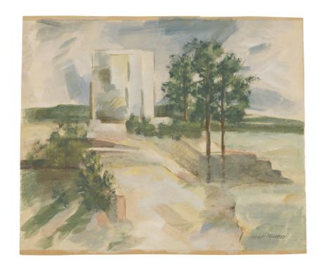 Expressionismus - - Albert Mueller.  (1884 Schwandorf - 1963 Bremen). 3 Arbeiten. Mit 2 Arbeiten je Tusche auf Papier sowie 1