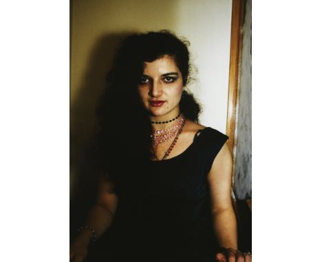 Nan Goldin.  (1953 Washington D.C. -  lebt in New York). Lynelle in Japanese Restaurant, New York. 1996. Cibachrome-Abzug auf