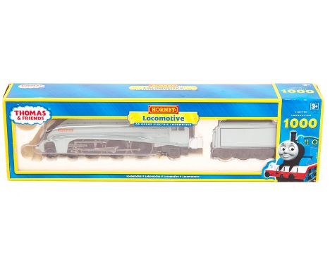 A scarce Hornby Railways Thomas & Friends tender locomotive. A class A4 4-6-2 ‘Spencer’. In light grey livery without a runni