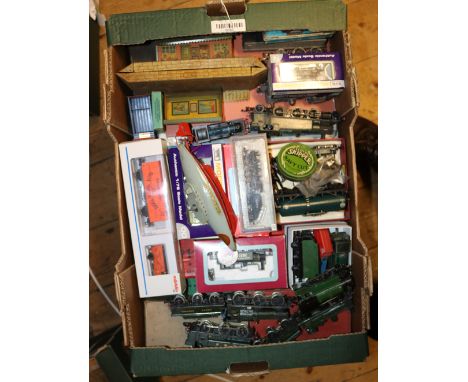 A quantity of OO gauge Model Railway etc., including a boxed Graham Farish OO gauge BR Class 5MT 4-6-0 tender loco 44753, 6x 