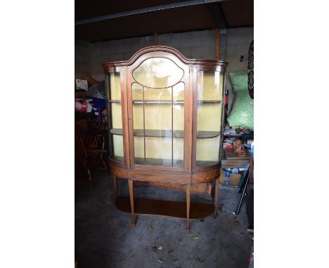 In good condition with age related wear as expected. One back leg has a crack. Light scratches and scuffs. 125 x 40 x191cm