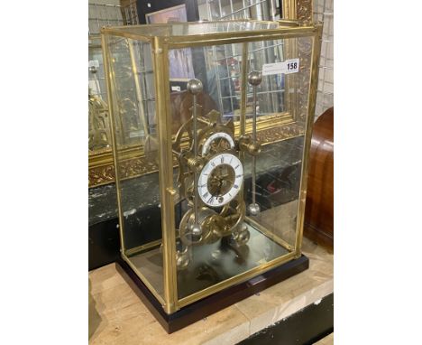 GRASSHOPPER SKELETON CLOCK