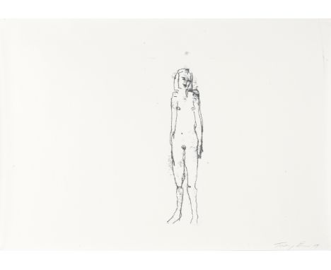 Tracey Emin (British, born 1963)When I think about sex  Offset lithograph in colours, 2005, on thin wove paper, signed and da