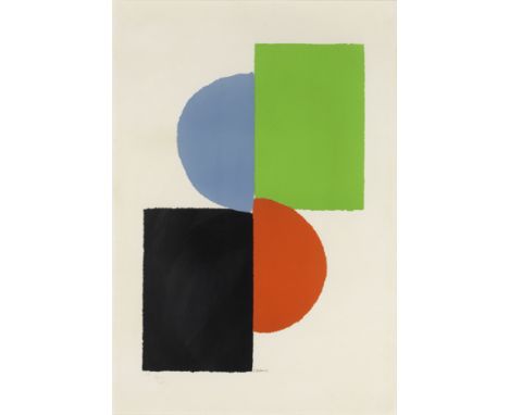 Sonia Delaunay (French, 1885-1979)La Rochelle Lithograph in colours, 1970, on wove paper, signed and inscribed 'E.A XX/XXX' i