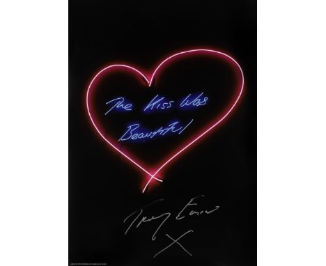 Tracey Emin (British, born 1963)The Kiss Was Beautiful Offset lithographic poster in colours, 2016, on glossy wove paper, sig