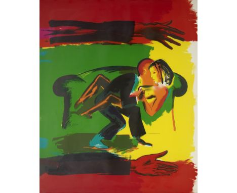 Allen Jones R.A. (British, born 1937)Party Time, from Para Adultos (Lloyd  96c) Lithograph in colours, 1985, on wove paper, s