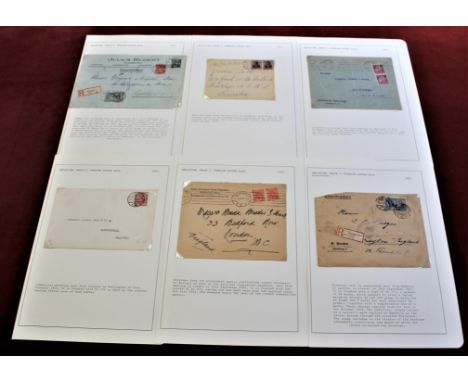 Germany 1921-1922  Inflation Period Post 6 Env's cancels various million mark stamps each item displayed &amp; described with